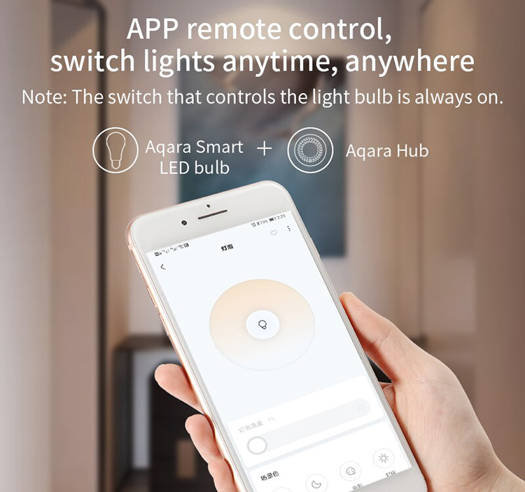 Thiết bị smarthome - Bóng đèn led bulb Aqara T1 9W - 1