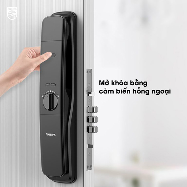 Thiết bị smarthome - Khóa cửa thông minh Philips DDL702 nhận diện khuôn mặt 8