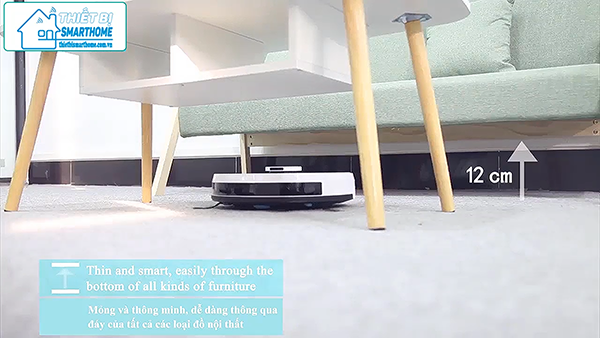 Thiết bị smarthome - Robot hút bụi thông minh goman 18