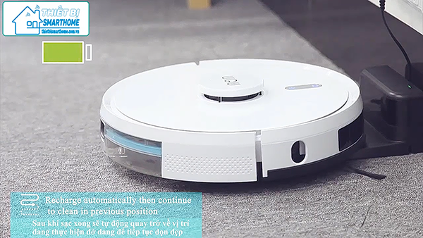 Thiết bị smarthome - Robot hút bụi thông minh goman 9