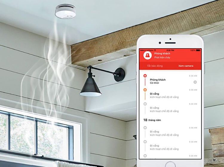 Thiết Bị Smarthome - Cảm biến khói là gì? Nguyên lý hoạt động thế nào 4