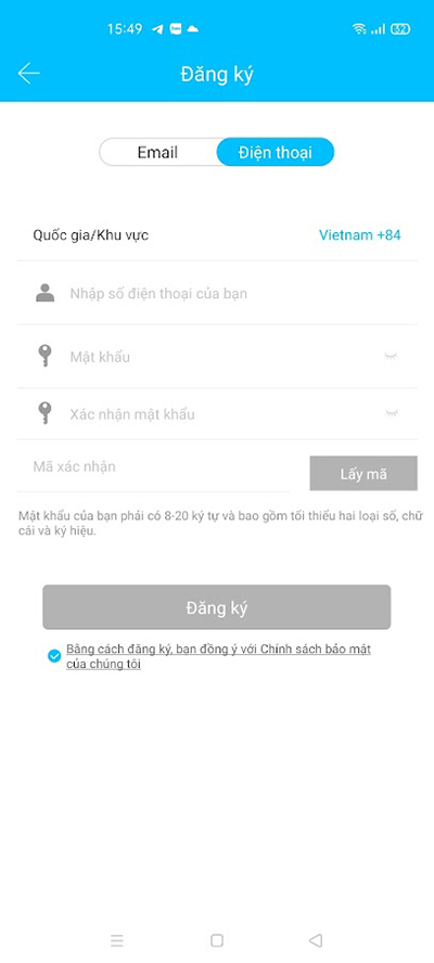 Thiết bị smarthome - Hướng dẫn tải, cài đặt và đăng ký ứng dụng TTLock 3