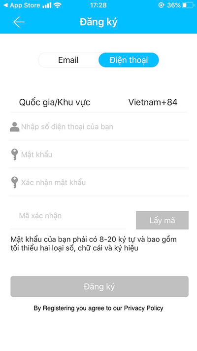 Thiết bị smarthome - Hướng dẫn tải, cài đặt và đăng ký ứng dụng TTLock trên IOs 11