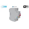 Thiết bị smarthome T-Home - CB thông minh WIFI 1 pha 20A Azura