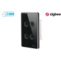 Thiết bị smarthome - Công tắc cảm ứng zigbee 4 nút Goman GM-ZB333 – US Series 2