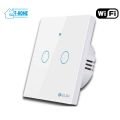 Thiết bị smarthome - Công tắc thông minh wifi Azura 2 nút mặt vuông
