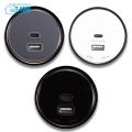 Thome - Ổ cắm USB dùng cho thanh ray trượt Klass