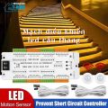 THome - Bộ điều khiển đèn cầu thang thông minh, cảm biến bước chân 12V 24V