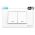 Thiết Bị Smarthome - Công tắc đèn Wifi cổ điển 2 nút Goman - white