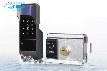 Thiết Bị Smarthome - Khóa cổng thông minh Laffer A18 2 vân tay