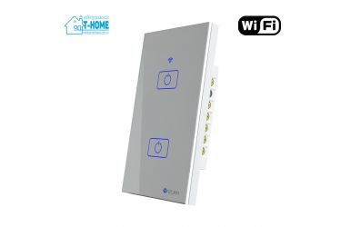 Thiết bị smarthome - Công tắc thông minh wifi Azura 2 nút