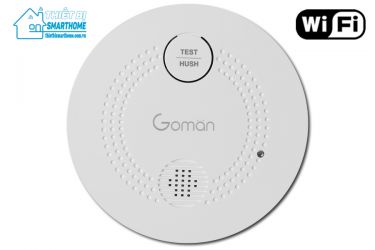 Thiết bị smarthome - Thiết bị báo khói thông minh wifi goman