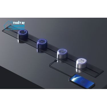 Thietbismarthome.com.vn - Bộ ổ cắm ray thanh trượt thông minh Goman 1