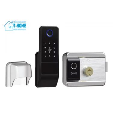 Thiết Bị Smarthome - Khóa cổng thông minh Laffer A18 2 vân tay - 1