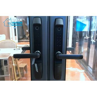 Thiết bị smarthome - Khóa cửa thông minh 5 in 1 Laffer R1 - black -1