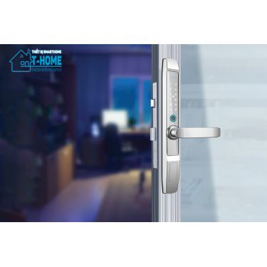 Thiết bị smarthome - Khóa cửa thông minh 5 in 1 Laffer R1 - Silver