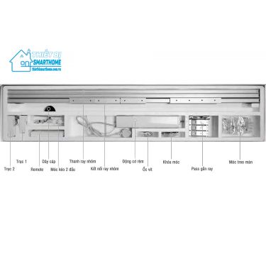 Thietbismarthome.com.vn - Động cơ rèm cửa tự động Wifi 2