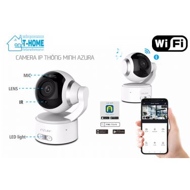 Thiết bị smarthome - Camera thông minh wifi trong nhà Azura QS500 - 3
