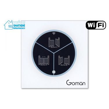 Thiết bị smarthome - Công tắc cửa cuốn wifi thông minh goman