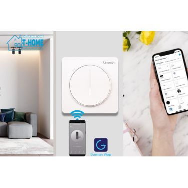 Thiết Bị Smarthome - Công tắc dimmer wifi thông minh Goman 1
