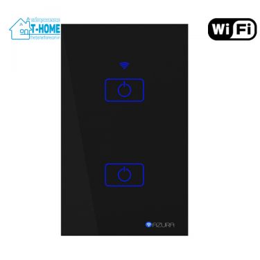 Thiết bị smarthome - Công tắc thông minh wifi Azura 2 nút 1