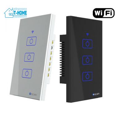 Thiết bị smarthome - Công tắc thông minh wifi Azura 3 nút 2