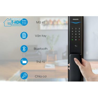 Thiết bị smarthome - Khóa cửa vân tay Philips ALPHA - 3