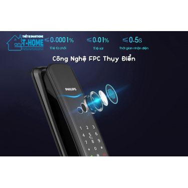 Thiết bị smarthome - Khóa cửa vân tay Philips DDL702E - 3