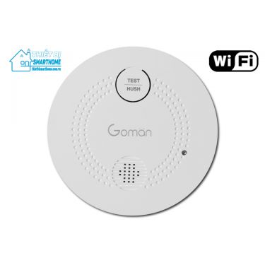 Thiết bị smarthome - Thiết bị báo khói thông minh wifi goman