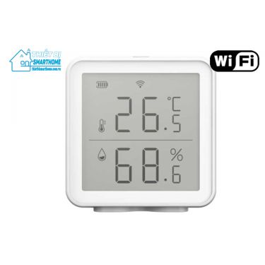 Thiết bị smarthome - Đo độ ẩm và nhiệt độ thông minh wifi goman
