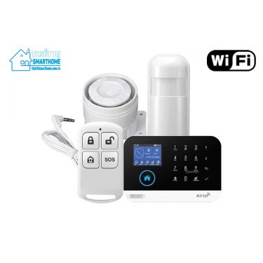 Thiết bị smarthome - Bộ báo động chống trộm GSM/WIFI GOMAN GM-SA352W
