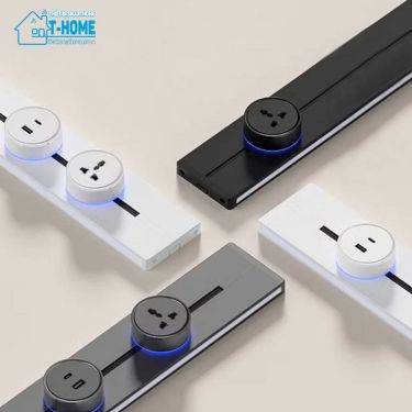 THome - Bộ ổ cắm thanh ray trượt Klass 60Cm - 2