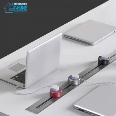 THome - Bộ ổ cắm thanh ray trượt Klass 60Cm - 8