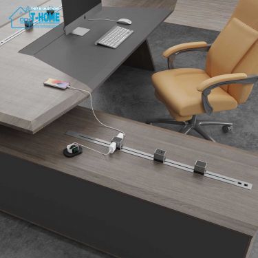 Thiết bị smarthome - Ổ cắm điện cho thanh ray âm bàn Joye - 5