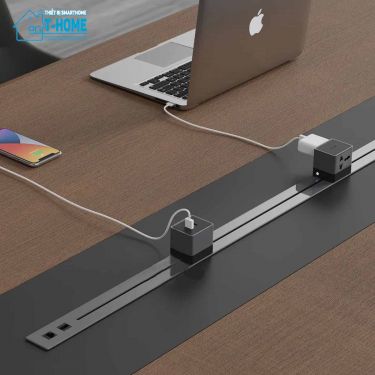 Thiết bị smarthome - Ổ cắm điện cho thanh ray âm bàn Joye - 5