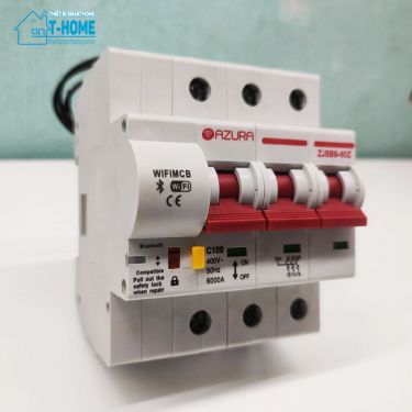 Thiết bị smarthome T-Home - CB thông minh WIFI 3 pha 100A Azura - 2
