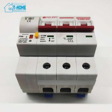 Thiết bị smarthome T-Home - CB thông minh WIFI 3 pha 100A Azura - 4