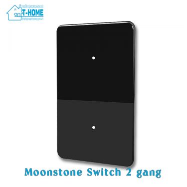 THome - Công tắc thông minh Lifesmart Moonstone 2 nút đen