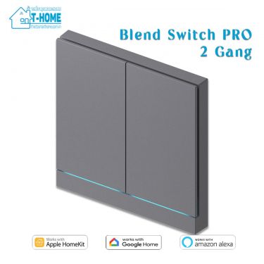 Thietbismarthome - Công tắc thông minh LifeSmart Blend PRO 2 nút LS240-GR2