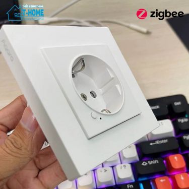 THome - Ổ cắm điện âm tường Aqara H2 chuẩn EU 4