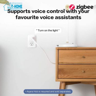 Thiết bị smarthome - Ổ cắm điện thông minh Aqara Smart Plug ZNCZ12LM - 4