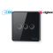 Thiết bị smarthome - Công tắc cảm ứng Zigbee 3 nút Goman mặt vuông