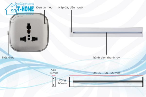 Thiết bị smarthome - Plug Adapter thông minh Azura 9