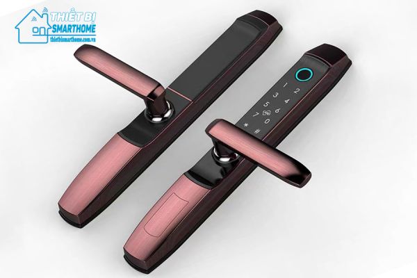 Thiết bị smarthome - Khóa cửa thông minh 5 in 1 Laffer R1 - Bronze