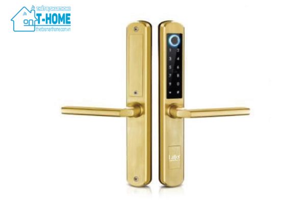 Thiết bị smarthome - Khóa cửa thông minh 5 in 1 Laffer XF19B - Gold