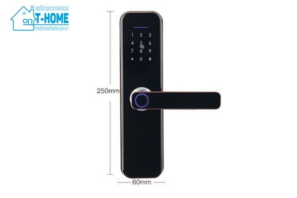 Thiết Bị Smarthome - Khóa cửa thông minh 5 IN 1 Laffer LX08N - 1