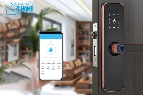 Thiết Bị Smarthome - Khóa cửa thông minh 5 IN 1 Laffer LX08N - 2