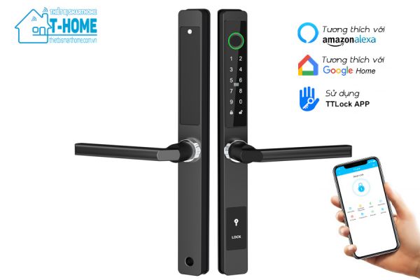 Thiết Bị Smarthome - Khóa cửa thông minh 5 IN 1 TLock TSL3373