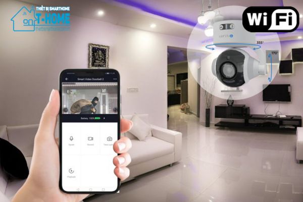 Thiết bị smarthome - Camera thông minh wifi trong nhà Azura QS500 - 4
