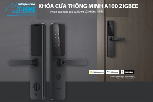 Thiết bị smarthome - Khóa cửa thông minh Aqara A100 - 1